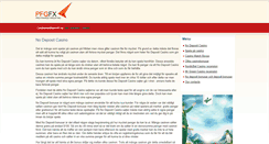 Desktop Screenshot of casinonodeposit.se